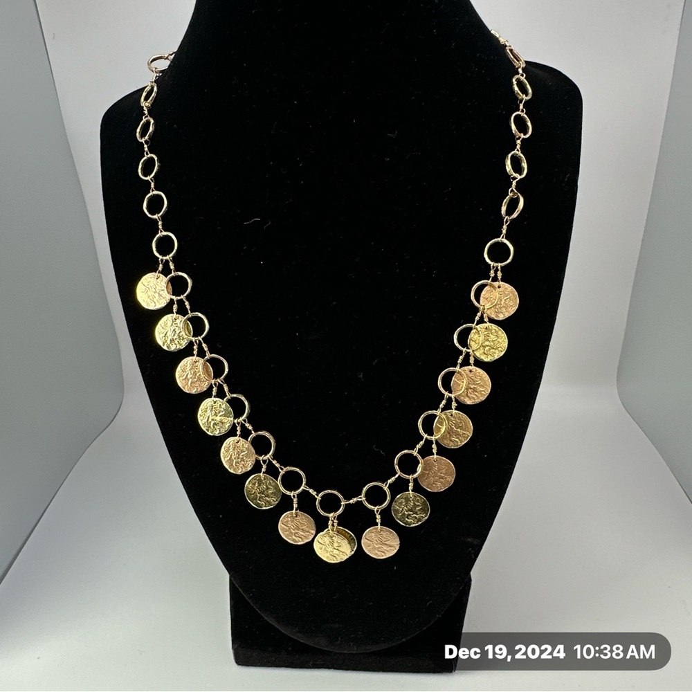 Dominique Cohen 24” gold necklace